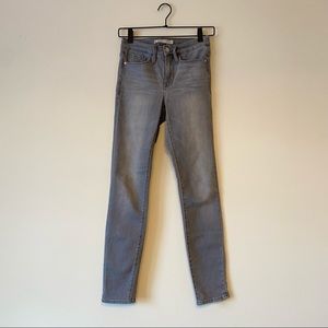 Athleta Gray Stretch Jegging Size 2